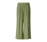 Strukturierte Culotte mit Elastikbund 34 olive 2176386.7900.34