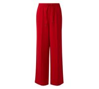 Fließende Hose mit geradem Bein und Elastikbund 38/REG rot 2172898.3384.38_REG