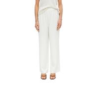 Semitransparente Wide-Leg-Hose mit Elastikbund 46 creme 2178681.0200.46