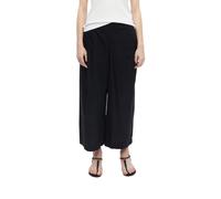 Culotte mit Bundfalten und Extra Wide Leg 36 schwarz 2179170.9999.36