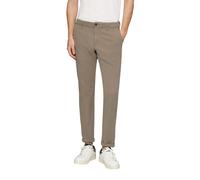 s.Oliver Red Label - Regular Fit: Strukturierte Chino aus Baumwollstretch grün - Gr. - 28/34