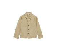 Overshirt aus Baumwollmix mit Label-Patch und aufgesetzten Taschen 146/152 Beige 2163880.8195.146_152