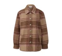 Overshirt aus Wollmix 36 braun|mehrfarbig 2172936.84N1.36