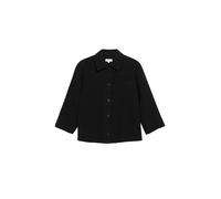 Shirt-Jacke aus Musselin im Relaxed Fit 40 schwarz 2179813.9999.40