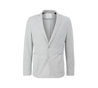 Slim: Joggsuit-Sakko aus Stretch-Jersey 52 grau