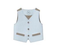 s.Oliver - Indoor-Weste blau|braun|weiß - Gr. - 92