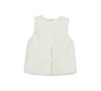 Weste aus Webpelz 116 creme