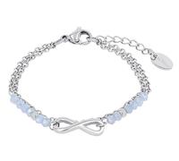 S. Oliver Infinity Edelstahl Armband zweireihig 2039720