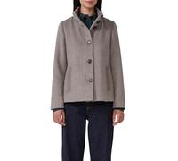Jacke aus Wollmix mit Knopfleiste 44 beige|braun 2166597.96W7.44