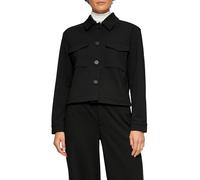 s.Oliver Jacke im Relaxed Fit aus Struktur-Jersey schwarz 40