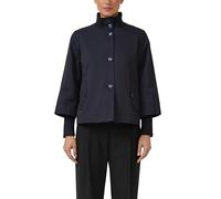 s.Oliver BLACK LABEL Kurzjacke Damen Relaxed Fit sand Gr. 42 Baumwolle/Polyester