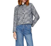 s.Oliver Damen 2150461 Boucle Jacke, 5959 Blau, 38