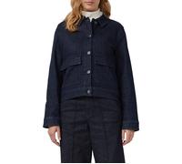 Elastische Denimjacke mit Pattentaschen im Relaxed Fit 34 blau 2169972.59Z8.34