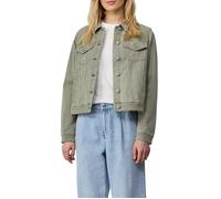 Elastische Jeansjacke mit seitlichen Eingrifftaschen 46 grün 2163575.73Z8.46