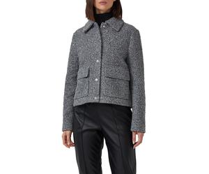 s.Oliver Jacket Indoor Grey/black Größe: 44 | Cropped-Jacken Outlet | Damen | Grau