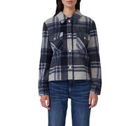 Leichte Wollmix-Jacke mit aufgesetzten Taschen 44 blau 2170201.59N2.44