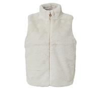 Weste aus Teddyplüsch mit Stehkragen 44 creme 2171234.8108.44