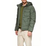 Steppjacke S.OLIVER Gr. XXXL, grün (dark khaki) Herren Jacken (83504762-XXXL) dark khaki