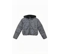 Steppjacke mit Leo-Print und samtigem Fleecefutter 170/176 grau 2168861.98A1.170_176