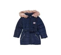 Steppmantel mit Gürtel und abnehmbarer Kapuze 122 blau 2174137.5952.122