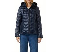 Leichte Jacke im Fabricmix mit abnehmbarer Kapuze 34 blau 2172786.5959.34