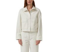 Jacke mit Nadelstreifen und Stehkragen 42 creme 2176759.80G9.42