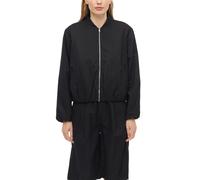 Jacke aus Leinenmix im Boxy Fit mit Ballonsaum 34 schwarz 2179237.9999.34