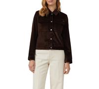 Feincord-Jacke mit Hemdkragen und aufgesetzten Brusttaschen 46 braun 2170251.8945.46