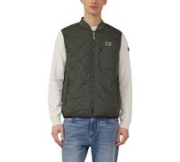 Leichte Steppweste mit Bomberkragen im Workwear-Stil XL olive 2179949.7938.XL