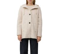 Bouclé-Jacke aus Wollmix mit Kapuze 42 Beige 2166945.81W9.42