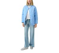Steppjacke mit Bomberkragen und seitlichen Schlitzen 32 blau 2176561.5141.32