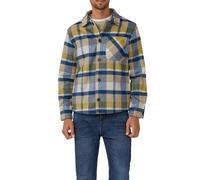 Kariertes Overshirt mit seitlichen Eingrifftaschen XL braun 2167364.84N1.XL