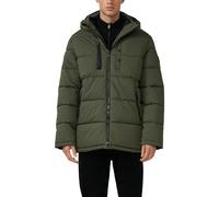 Wasserabweisende Pufferjacke mit abnehmbarer Kapuze und sportiven Details XXL Grün 2167451.7938.XXL