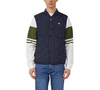 Leichte Steppweste mit Bomberkragen im Workwear-Stil XXL blau 2179949.5978.XXL