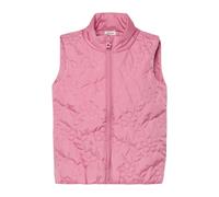 Leicht wattierte Weste mit Stehkragen und Blumenmuster 134 pink 2178178.4182.134