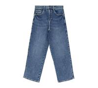 Regular-fit-Jeans S.OLIVER JUNIOR, Jungen, Gr. 158, N-Gr, blau (blaureg), Denim/Jeans, Obermaterial: 98% Baumwolle, 2% Elasthan, unifarben, regular fit knöchellang, Jeans, im Five-Pocket Style (754880