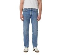 5-Pocket-Jeans S.OLIVER, Herren, Gr. 36, Länge 32, blau, Denim/Jeans, Obermaterial: 99% Baumwolle, 1% Elasthan, unifarben, normal, Jeans 5-Pocket-Jeans, mit Stretch (21968161-36) blau