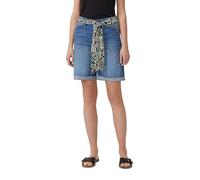 Jeans-Bermuda Karolin / Regular Fit / Mid Rise / Bindegürtel 44 blau 2165987.54Z1.44