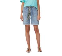 Jeans-Bermuda Karolin / Regular Fit / Mid Rise / Bindegürtel 44 blau 2165987.52Z1.44