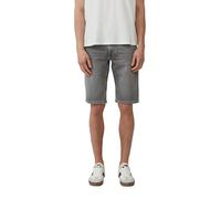 s.Oliver Red Label Jeans-Bermuda - Regular Fit, Mid Rise, Straight Leg - Grau Größe 34