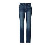 Slim-fit-Jeans S.OLIVER "Betsy", Damen, Gr. 44, Länge 32, blau (dunkelblau), Denim/Jeans, Obermaterial: 84% Baumwolle, 14% Polyester, 2% Elasthan, casual, slim fit, Jeans, mit Stretch (93574153-44) du