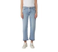 Cropped-Jeans Karolin / Regular Fit / Mid Rise / Straight Leg / offener Saum 42 blau 2165984.52Z6.42