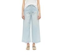 Culotte-Jeans Suri / Regular Fit / High Rise / Wide Leg / im Leinenmix 38 blau 2178637.52Y2.38