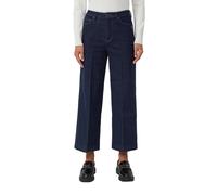 s.Oliver Culotte-Jeans Suri Regular Fit High Rise Wide Leg Biesen 42 Blau