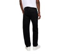 Jeans Nelio / Slim Fit / Mid Rise / Slim Leg / Label Patch 38/34 schwarz