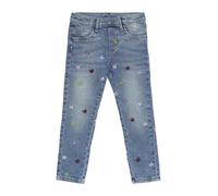 Jeans Treggings / Skinny Fit / Mid Rise / Skinny Leg / mit Stickerei 110/REG blau 2150031.55Z2.110_REG
