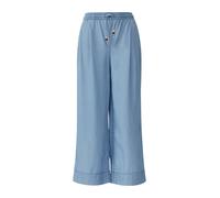 s.Oliver Lyocell-Culotte Suri/Relaxed Fit/High Rise/Wide Leg/Elastikbund blau 38
