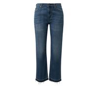 s.Oliver Cropped Jeans Karolin: Regular Fit/Mid Rise/Straight Leg/offener Saum