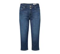 s.Oliver Capri-Jeans Betsy – Regular Fit, Mid Rise, Slim Leg – Blau Größe 44