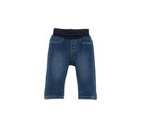 s.Oliver Jeans-Hose Junior – mit weichem Rippbund, Blau, Gr. 74